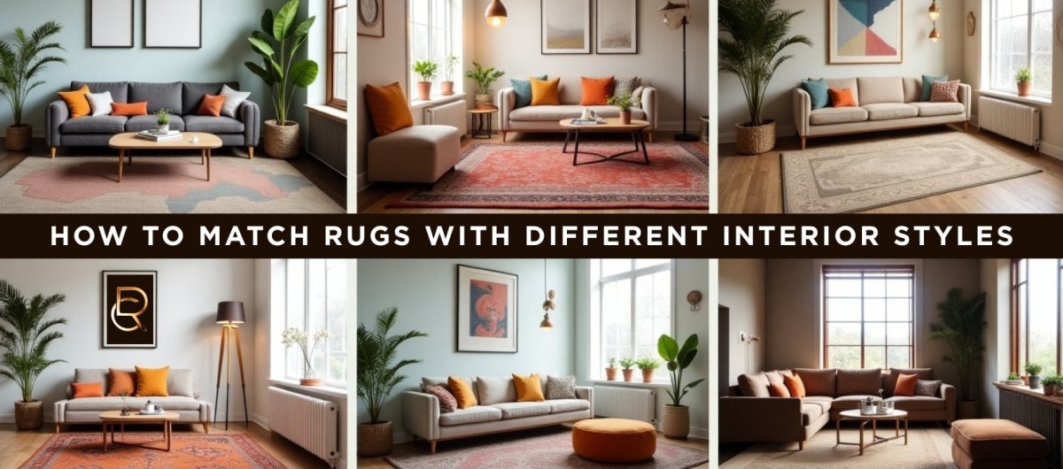 How to Match Rugs with Different Interior Styles Easily – RenCollection