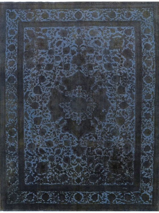 10x13 Overdyed Persian Area Rug - 110933.