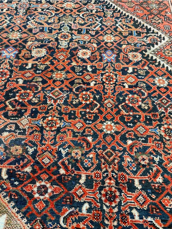 10x20 Antique Persian Malayer Area Rug - 502361.