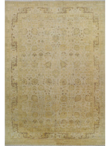  11x16 Old Indian Agra Area Rug - 107280.