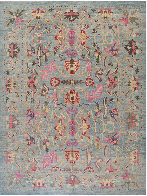 12x16 Persian Sultanabad Rug - 109551.