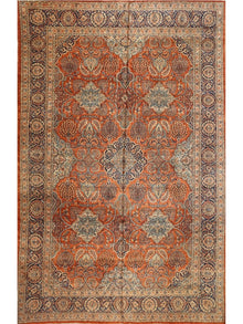  12x19 Old Persian Qazvin Area Rug - 108290.