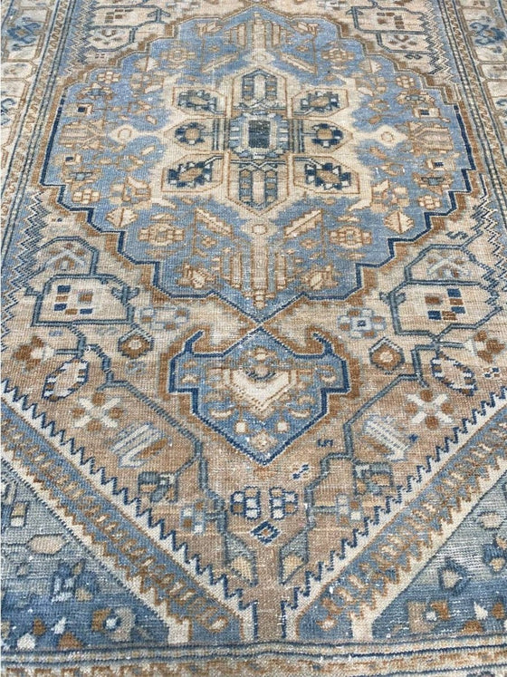 5x7 Antique Persian Mahal Area Rug - 100141.