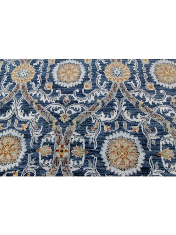6x6 Round Transitional Area Rug - 500387.