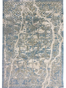  6x9 Persian Sultanabad Area Rug - 110910.