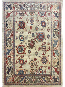  6x9 Persian Sultanabad Area Rug - 110912.