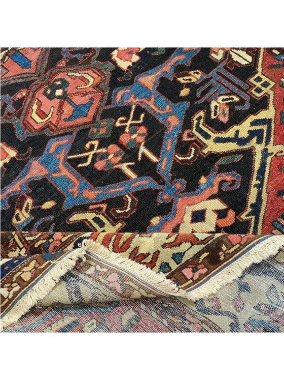 8x12 Antique Persian Bakhtiari Area Rug - 103865.