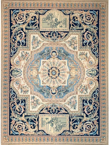  9x12 French Style Aubusson Rug - 105104.