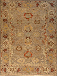  9x12 Persian Sultanabad Area Rug - 108708.