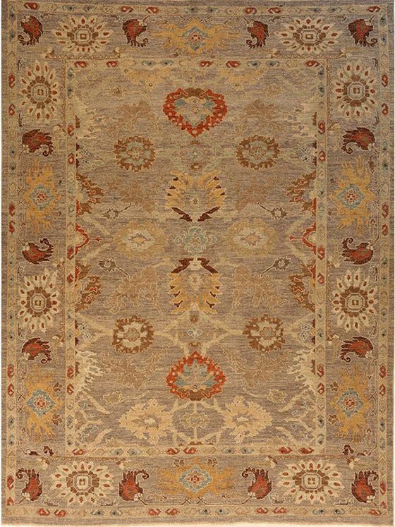 9x12 Persian Sultanabad Area Rug - 108708.