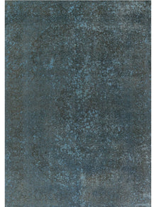  9x13 Modern Overdyed Persian Area Rug  -110938.