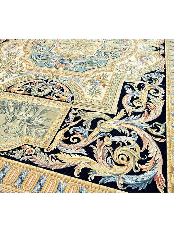 12'0" x 18'0" Chinese / Savonnary rug - 111096.