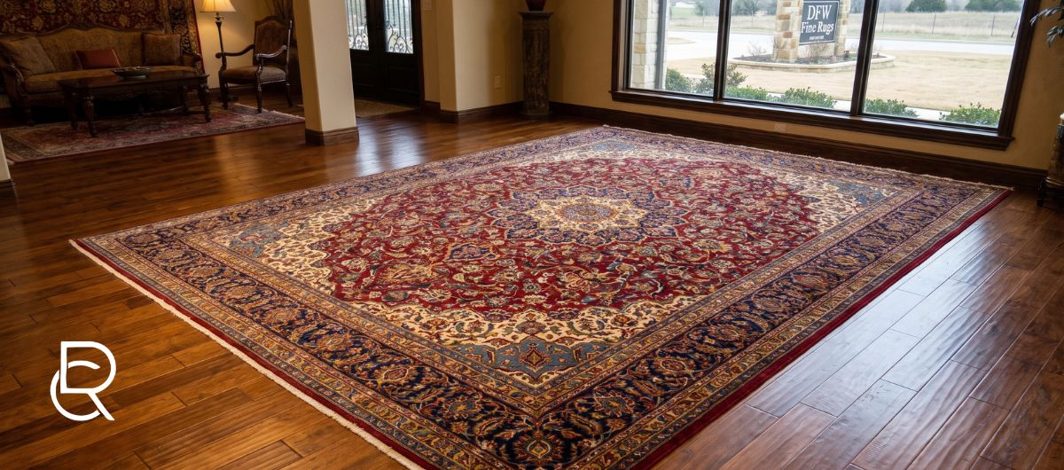 10x13 Old Persian Tabriz Masterpiece Rug: DFW TX - RenCollection