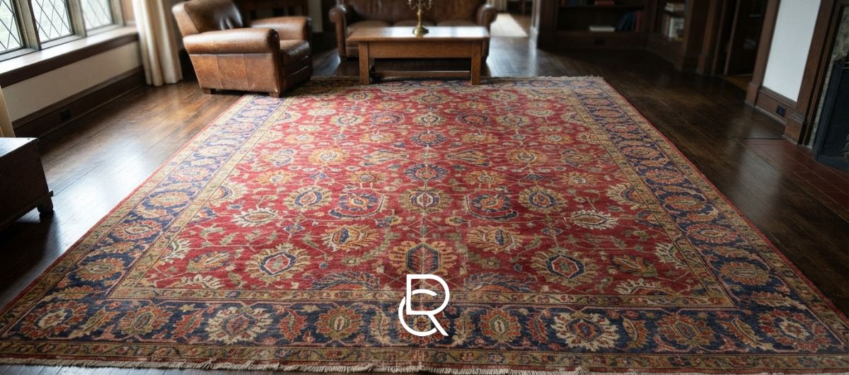 13x15 Antique Persian Sultanabad Rug 110972 Dallas DFW TX - RenCollection