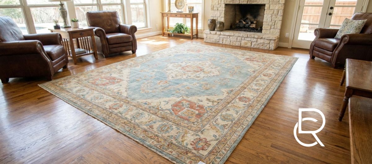 13x20 Turkish Oushak Area Rug in Dallas DFW TX - RenCollection