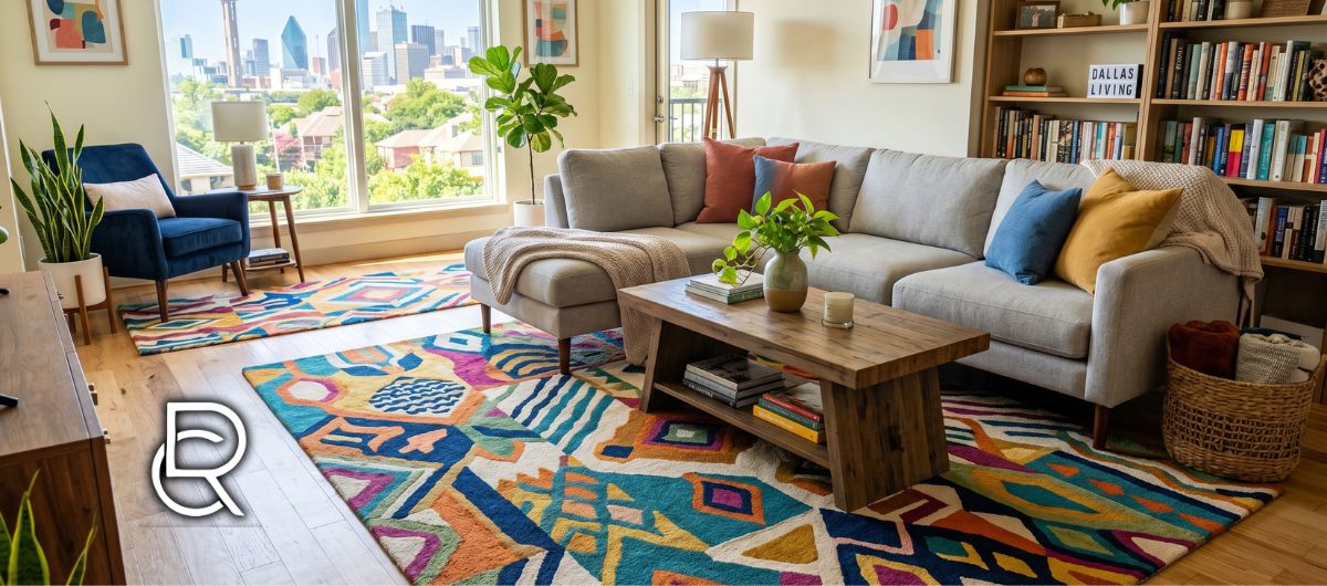2026 Dallas Rug Guide: Brighten Rooms with Dopamine Decor - RenCollection