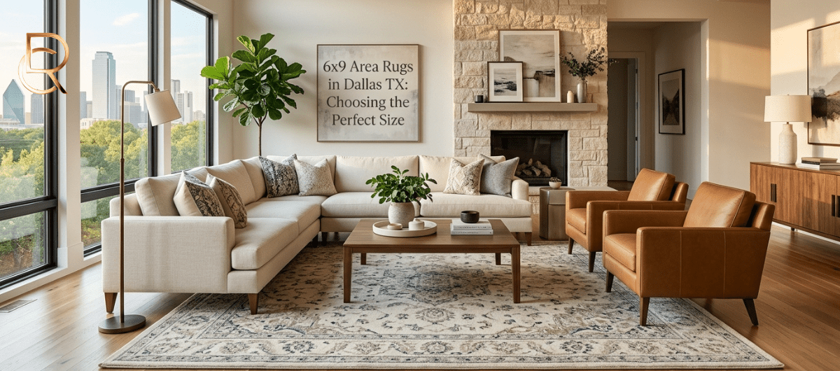 6x9 Area Rugs in Dallas TX: Choosing the Perfect Size - RenCollection