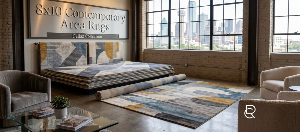 8x10 Contemporary Area Rugs‌ in Dallas, USA, 2026 Guide - RenCollection
