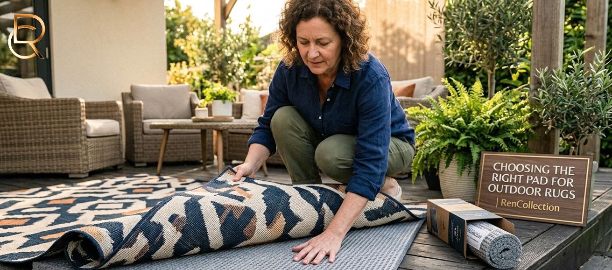 Choosing the Right Pad for Outdoor Rugs | RenCollection