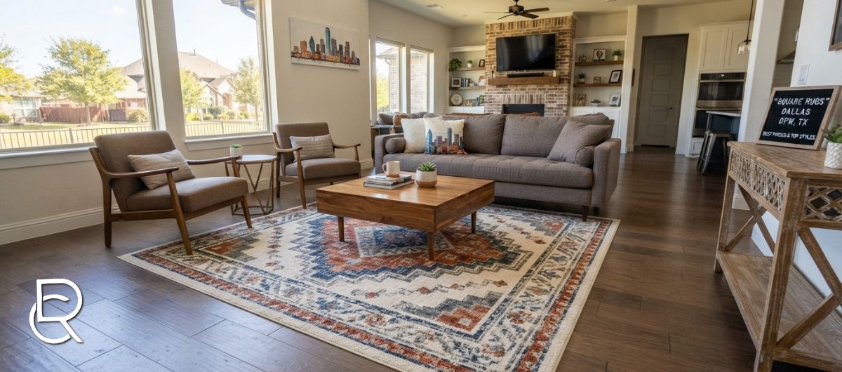Square Rugs Dallas DFW, TX | Best Prices & Top Styles