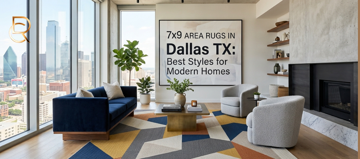 7x9 Area Rugs in Dallas TX: Best Styles for Modern Homes
