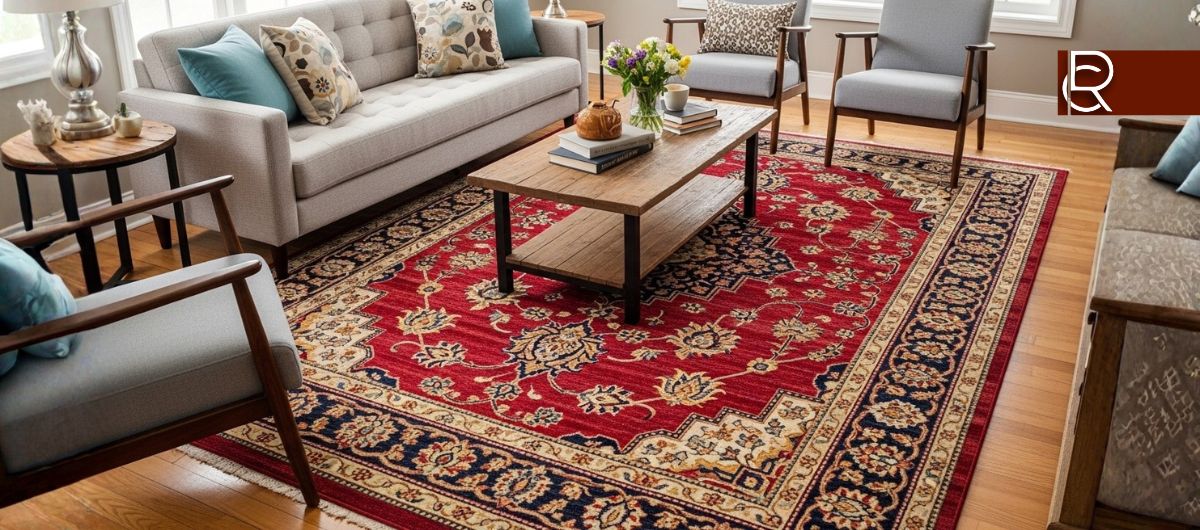 Red Area Rugs for Living Room: Bold & Trendy Styles.