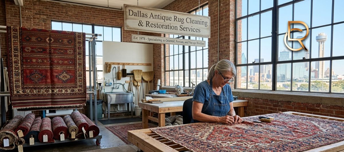 Antique Rug Cleaning & Restoration Dallas | RenCollection - RenCollection