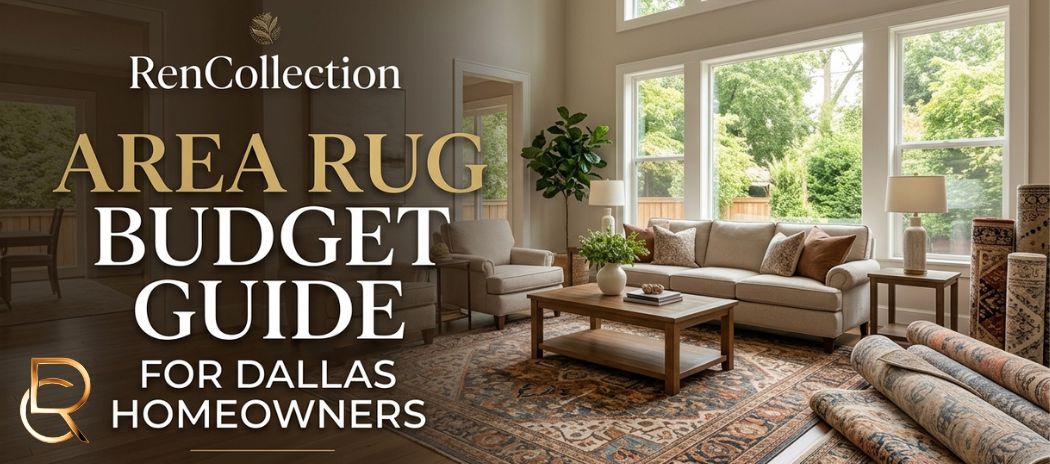 Area Rug Budget Guide for Dallas Homeowners | RenCollection - RenCollection