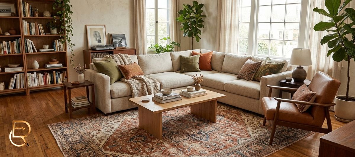 Area Rug Under Furniture: Protect Your Dallas Hardwoods - RenCollection