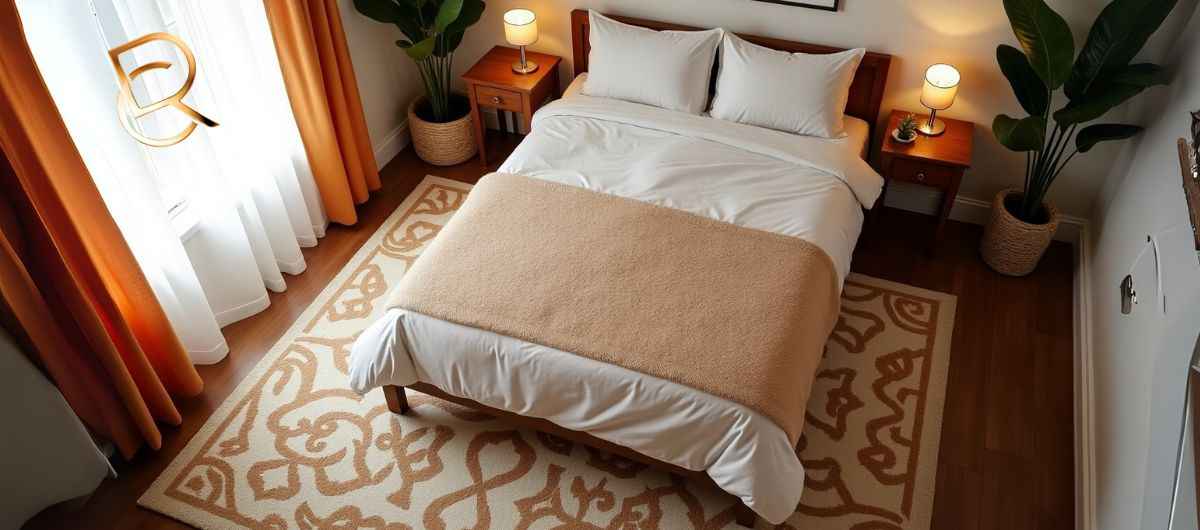 Bedroom Rug Placement Guide: Where and How to Place Rugs - RenCollection