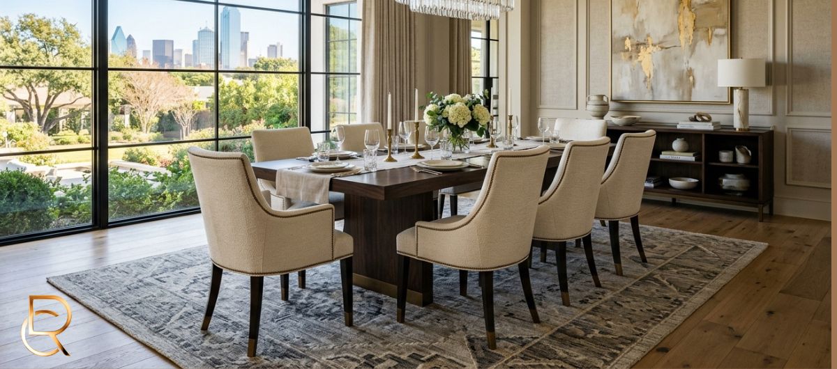 Best Area Rugs for Dining Rooms in Dallas TX | Buying Guide - RenCollection