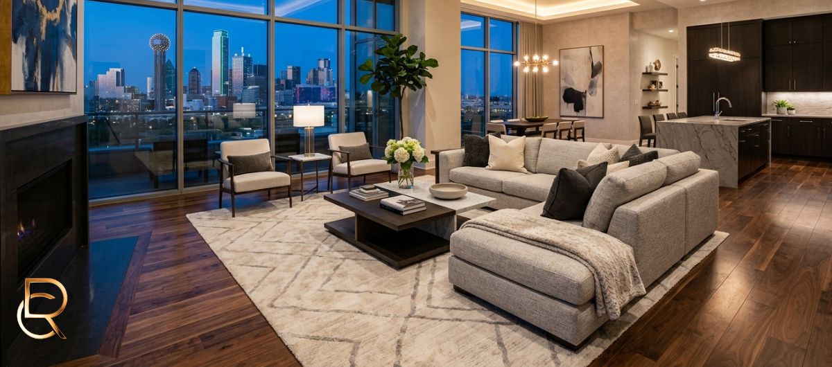 Best Area Rugs for Open Floor Plans in Dallas Homes - RenCollection