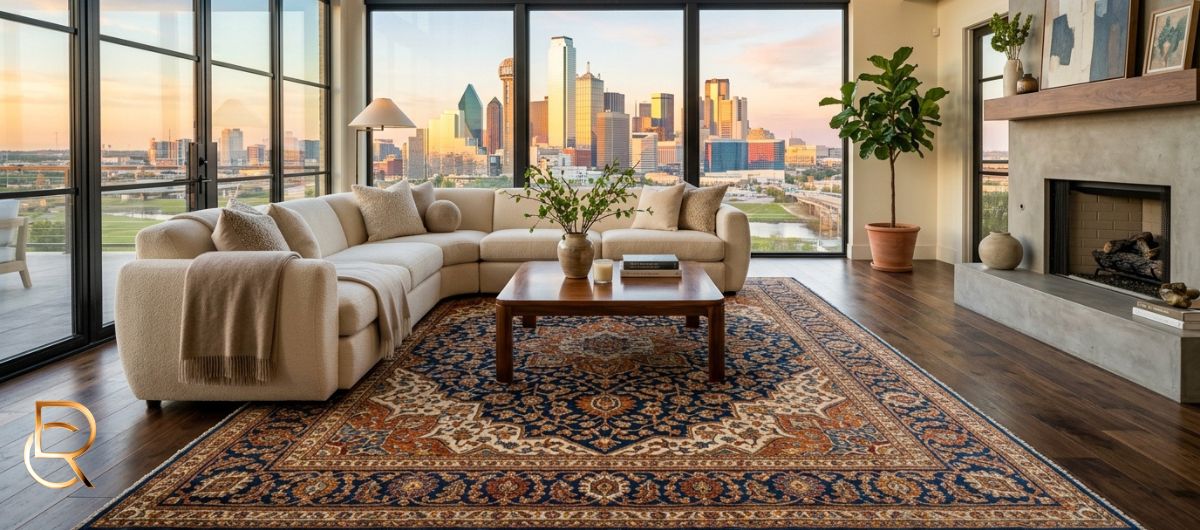 Best Handmade Area Rugs for Dallas Homes: Buying Tips - RenCollection