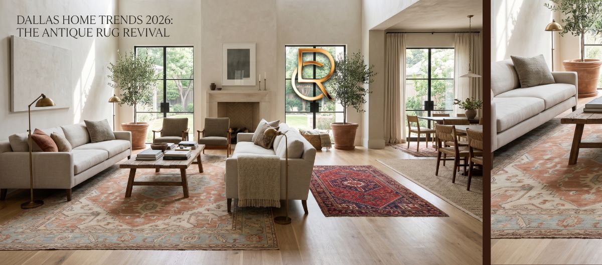 Best Trending Antique Rug Styles in Dallas Homes 2026 - RenCollection