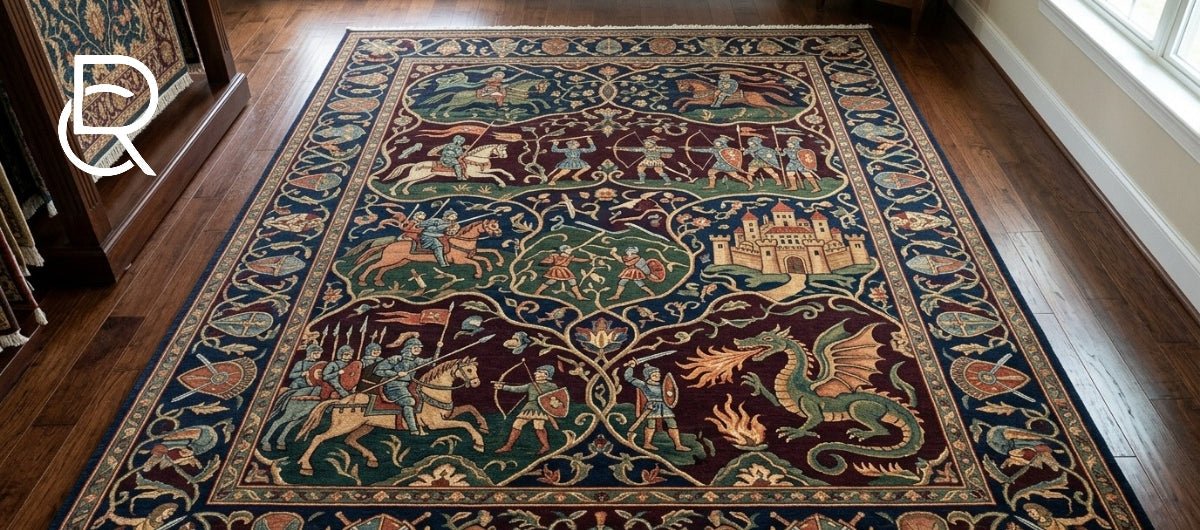 Buy 9x12 Elements of War Tapestry Dallas DFW TX Here - RenCollection
