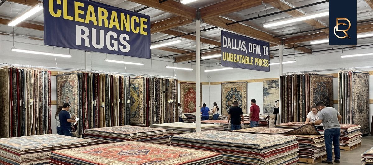 Clearance Rugs in Dallas, DFW, TX at Unbeatable Prices - RenCollection