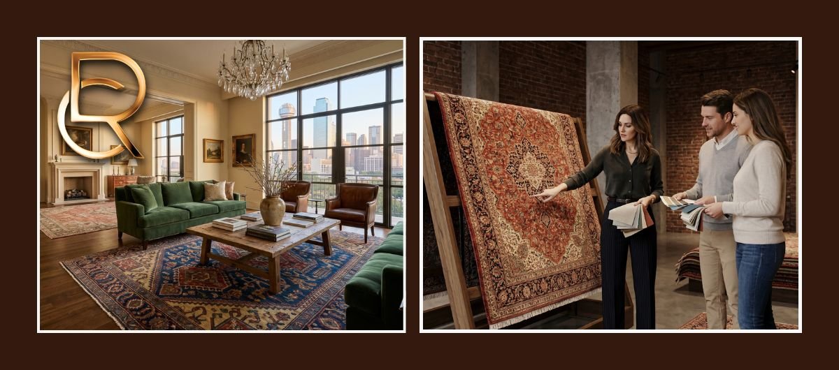 Designing Luxury Interiors with Antique Area Rugs in Dallas, TX - RenCollection