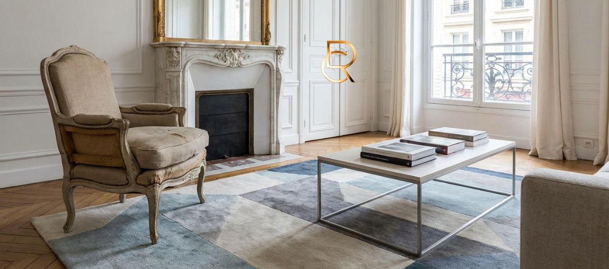 Do Contemporary Area Rugs Go with French Decor? - RenCollection