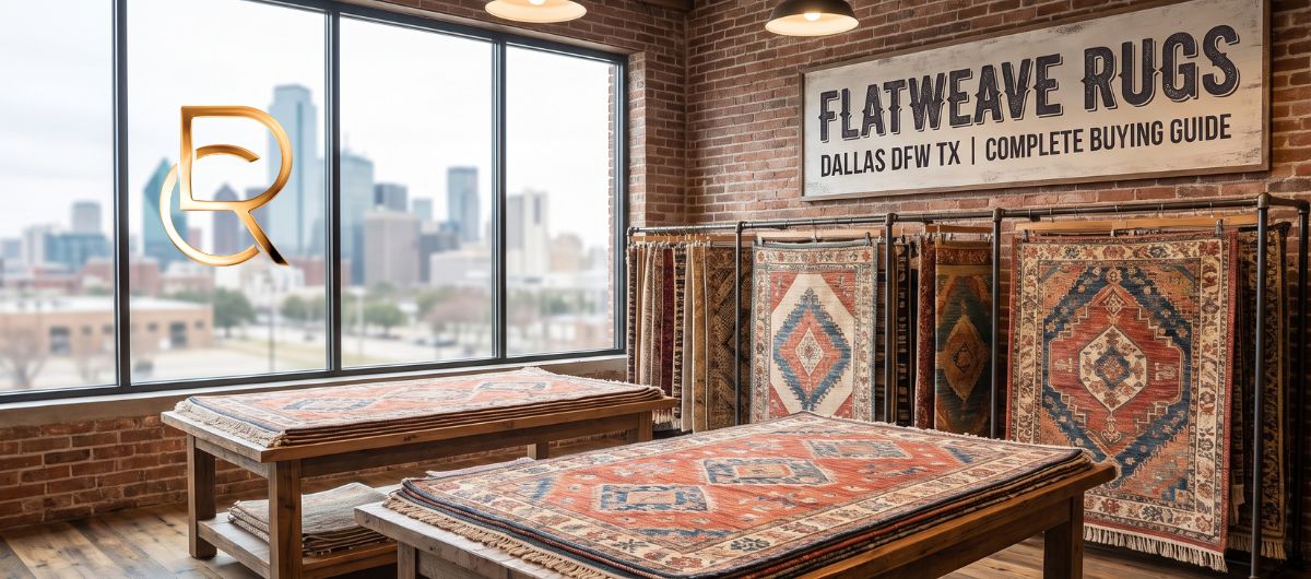 Flatweave Rugs Dallas DFW TX | Complete Buying Guide - RenCollection