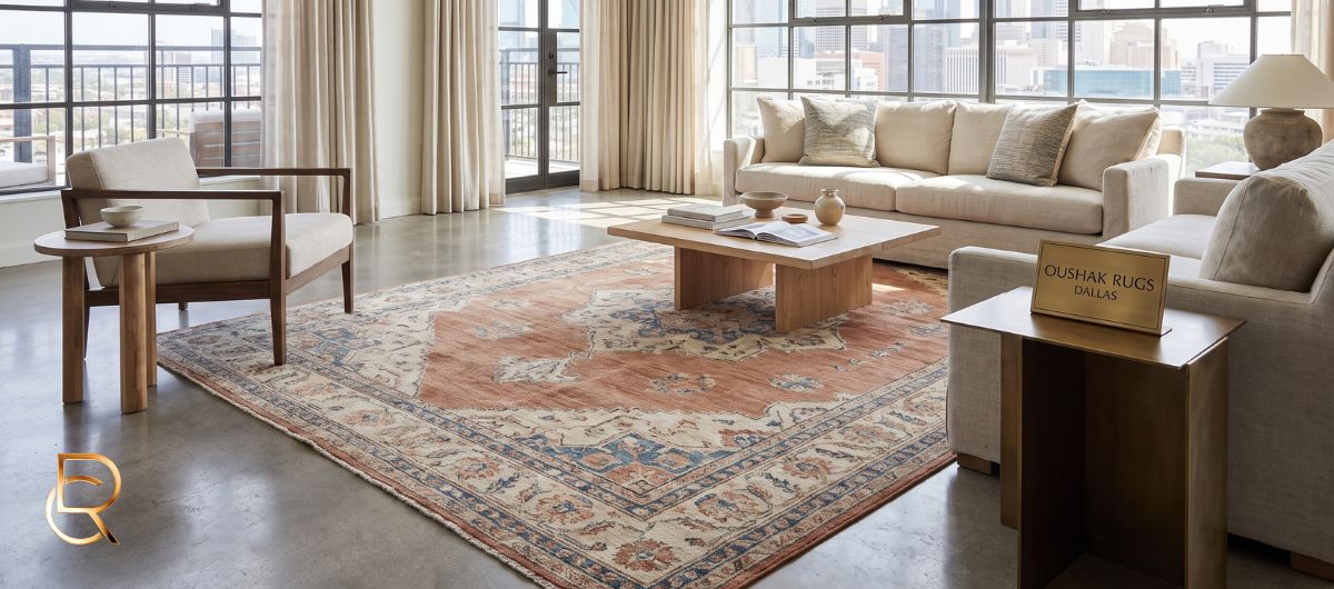 Handmade Oushak‌ Rugs Dallas DFW TX for Modern⁠ Interiors - RenCollection