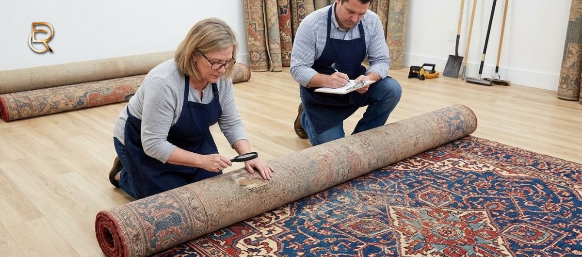 How Dallas Rug Experts Preserve Vintage Persian rugs - RenCollection