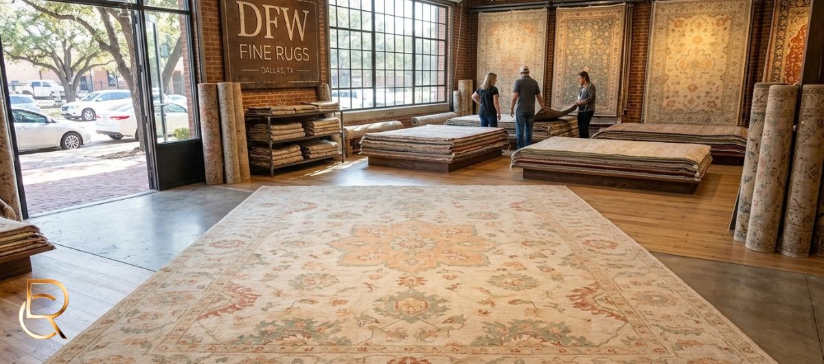 How to Choose an Area Rug for a Large Dallas TX Home - RenCollection