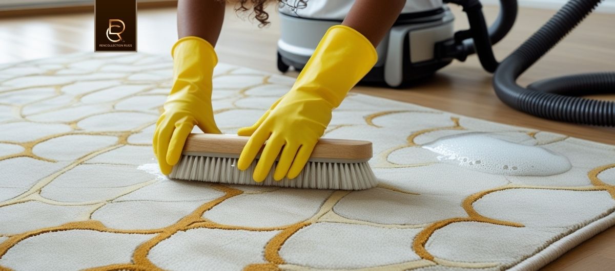 Clean Modern Rugs How to Properly Clean Your Modern Wool Rug at Home Safely – RenCollection