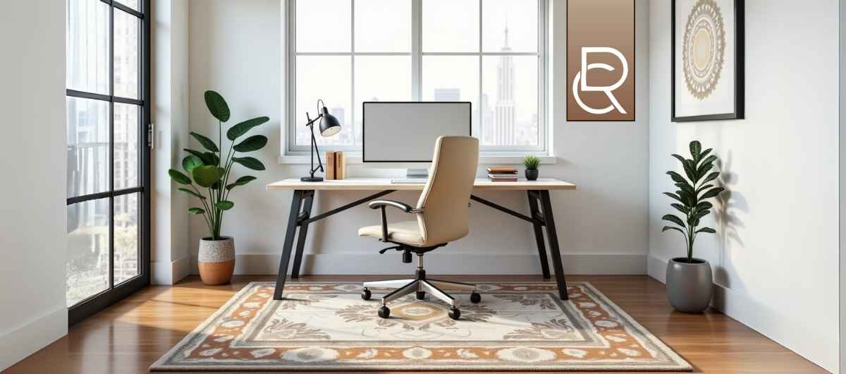 How to Protect Your Office Floor with a Stylish Rug - RenCollection