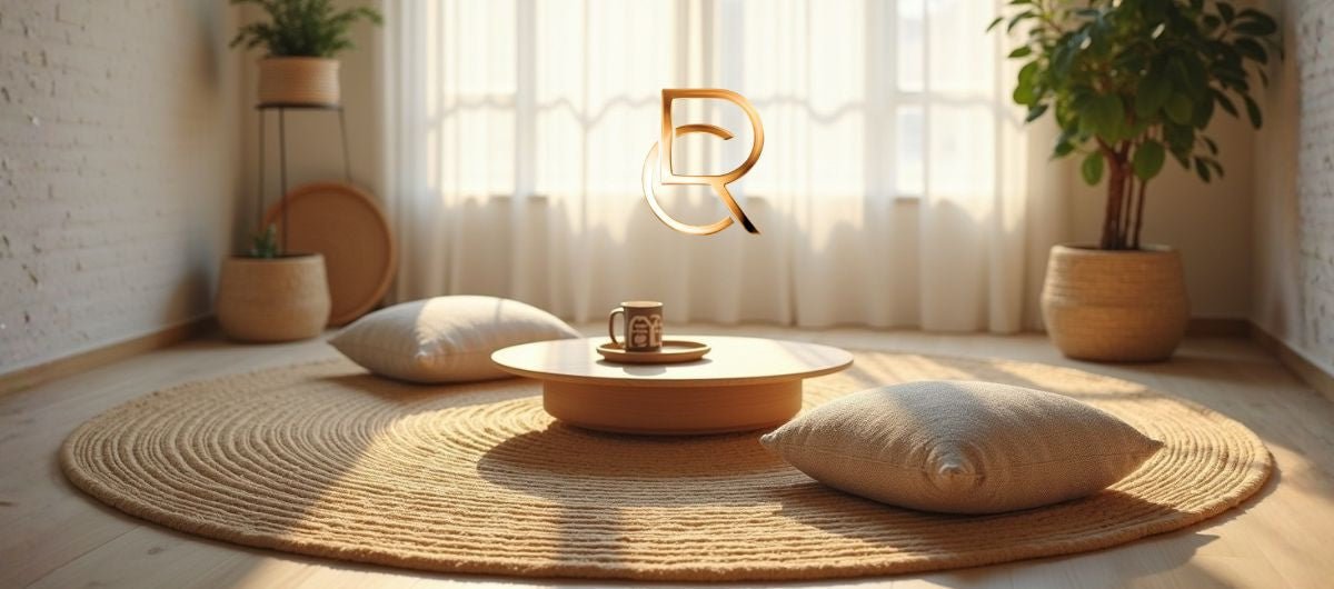 How to Wear a Round Rug: Innovative Styling Ideas to Use in a Room - RenCollection
