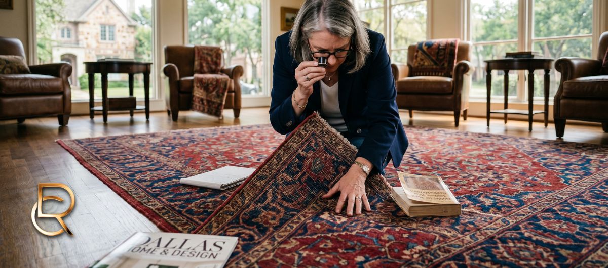 Identifying‍ Genuine Antique Area Rugs in Dallas Homes - RenCollection