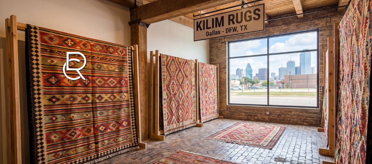 Kilim Rugs Dallas DFW TX | Timeless Flatwoven Style - RenCollection