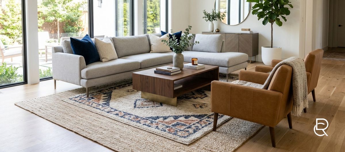 Layering Modern Rugs in Dallas Homes: A Stylish Guide - RenCollection