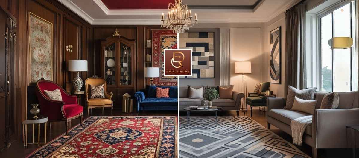 Modern Rugs vs Traditional Rugs for Living Room: Which Style Fits Your Space Best? - RenCollection