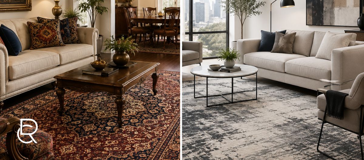 Persian vs Modern Area Rugs: Which Fits Your Dallas Home - RenCollection